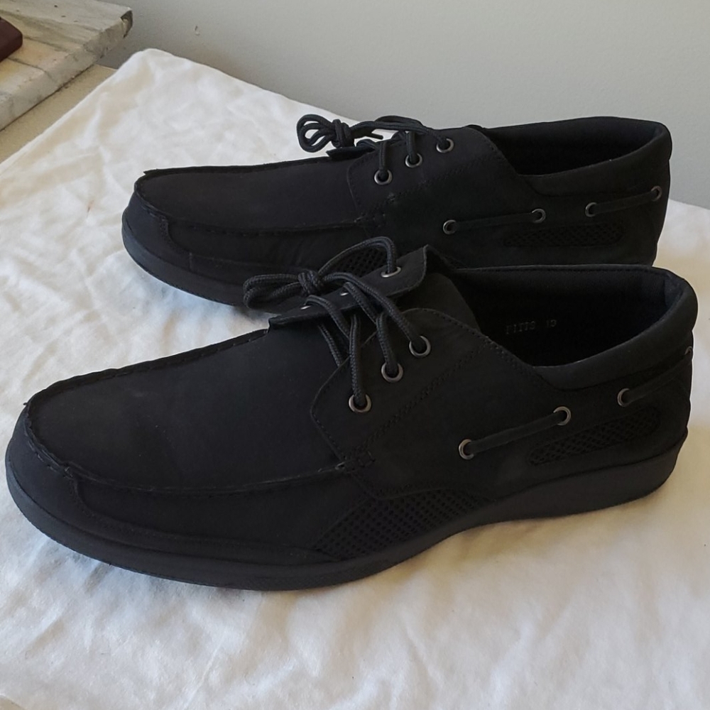 Bruno Marc Mens Pitts Black Loafers - 13 M